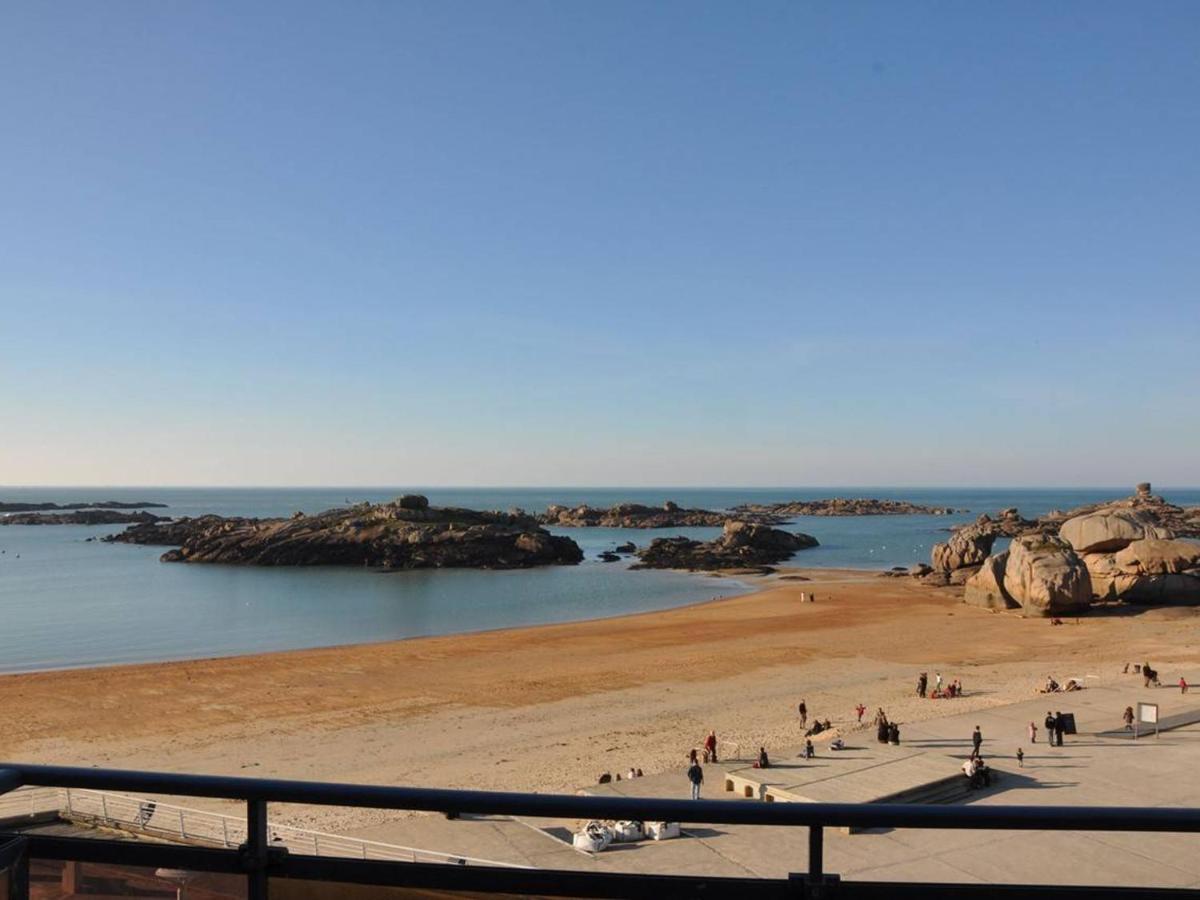 Appartement Terrasse Bord De Mer A Tregastel Avec Parking - Fr-1-368-19 Trégastel Exterior foto